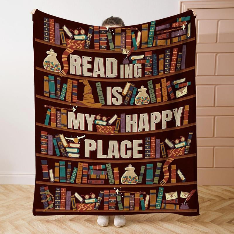 Book Lovers Gift Blanket