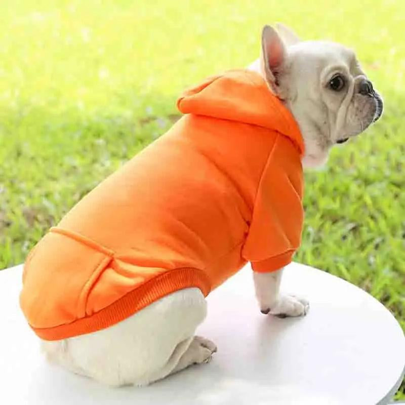 Dog Winter Hooded Sweatshirt