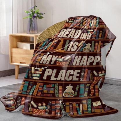 Book Lovers Gift Blanket