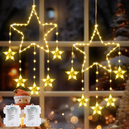 Christmas Window Lights 2Pcs