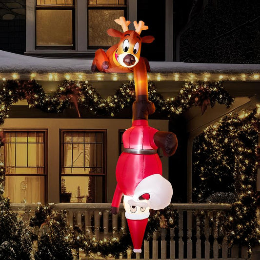 Christmas 8 FT Hanging Christmas Inflatables Decoration