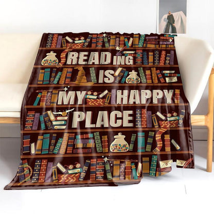 Book Lovers Gift Blanket