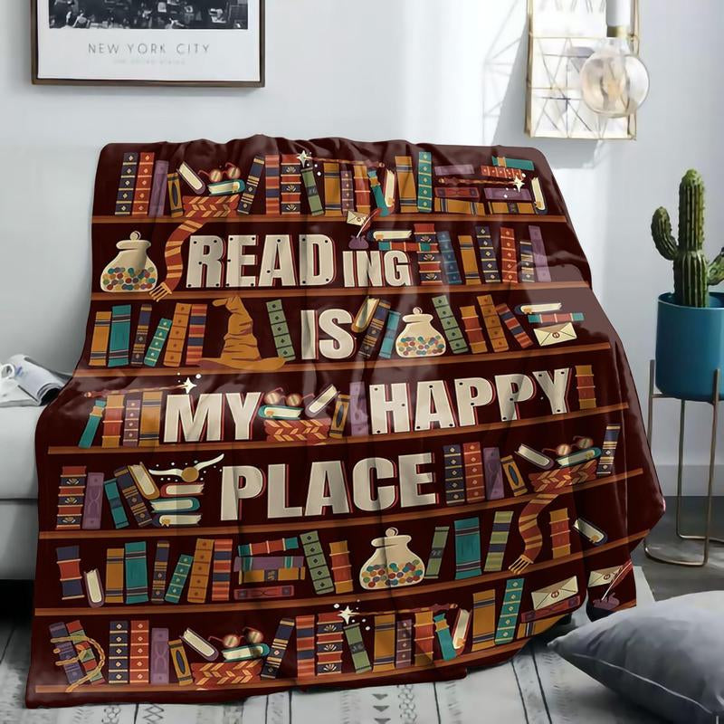 Book Lovers Gift Blanket