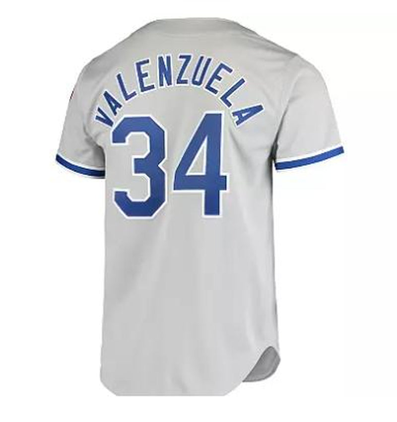 #34 Valenzuela Los Angeles Baseball Jersey 